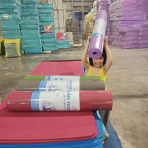 Thảm Tập Yoga Cao Cấp Âu Lạc 175x65cmx9mmThảm Tập Yoga Cao Cấp 39