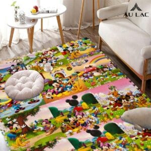 Thảm Xốp Ghép Tranh 42x42cmx10mm Chuột MickeyThảm Xốp Ghép Tranh Ngộ Nghĩnh 42x42cm Chuột Mickey