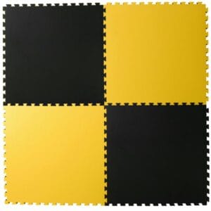 Thảm Tập Võ 1x1m Dày 3cm EVA Đen – Vàng 2 MặtThảm Thể Thao - Vo Thuat- Gym âu Lạc 1