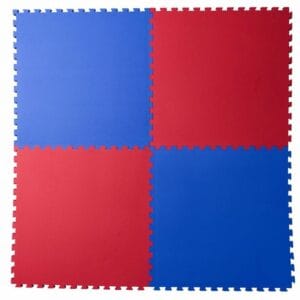 Thảm Tập Gym 1x1mx3cm Đỏ – Xanh Dương 2 MặtThảm Thể Thao - Vo Thuat- Gym âu Lạc 14